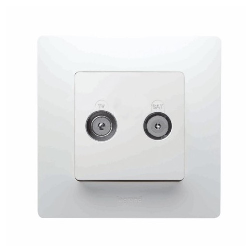 Base Antena Emp 2 Tomas Intermedia Monobloc Abs Bl Niloe 396