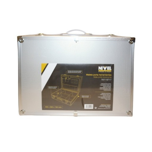 Maleta Herram 450x330x150mm Alu Nivel