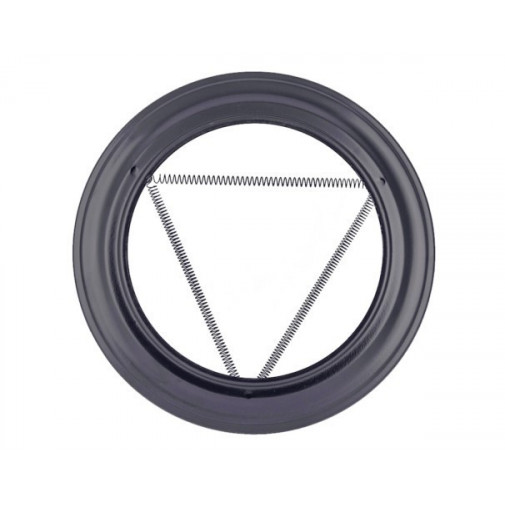 Plafon Estufa Pellet Ø80mmx162mm A/esm/vitr. Ne Exojo