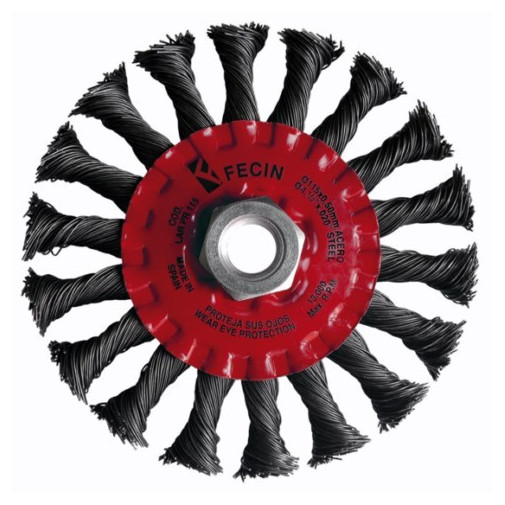 Cepillo Ind Plano Amoladora 115xm14x0,5 Al.trenz Fecin