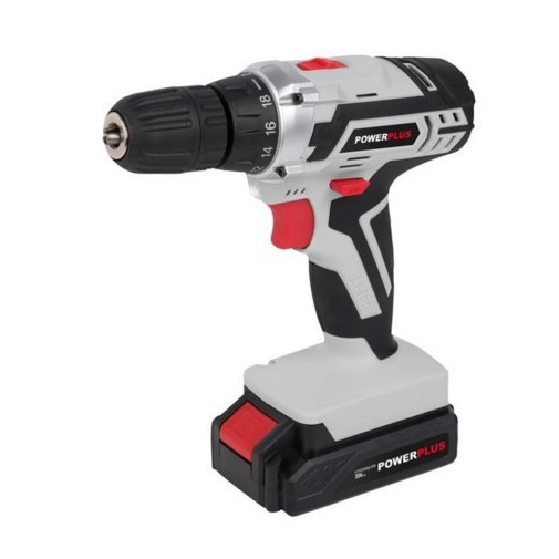 Taladro Atorn 20v 10mm/aut. Powerplus