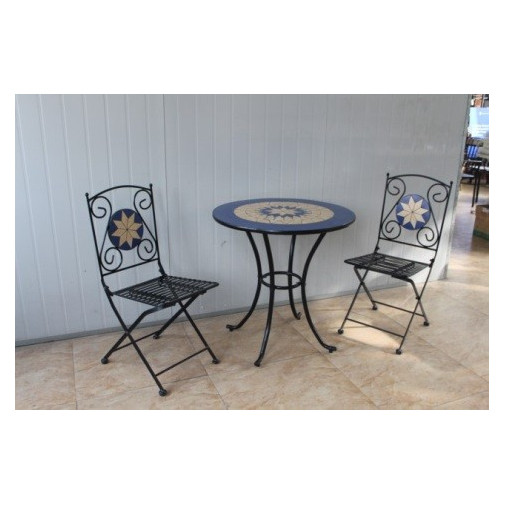 Silla Jard 40x53x90cm Natuur Hie/mos Ne Cibeles Nt123866