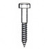 Tornillo Barraquero 571 08x40mm Cinc Nivel 5 Pz