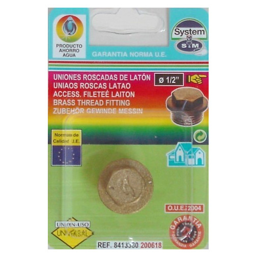 Tapon Fontan M 1/2" Lat S&m