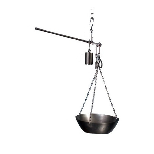 Romana Pesaje Plato 15kg Pulida Manuel Jaen