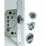 Cerradura Pta.corred. Niq C/mule/boton/dedal 1095q Redonda O