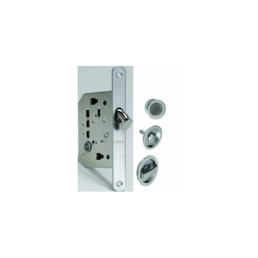 Cerradura Pta.corred. Niq C/mule/boton/dedal 1095q Redonda O