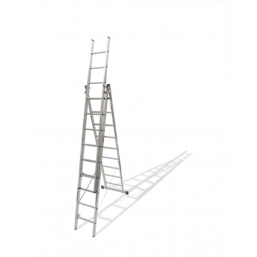 Escalera Triple Con Base 6x3 3,96 Metros