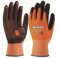 Guante Mecanico S07 Puntos Dot-t 3l Nyl Na/ne Wx-666 Microdo