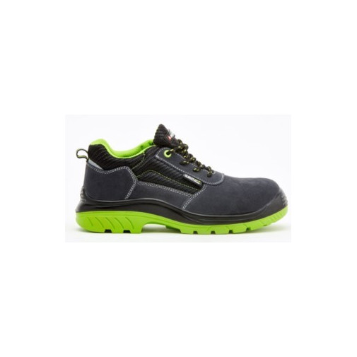 Zapato Seg T39 S1p Bellota Serraje Negra/verde Comp+ Pu/pl N