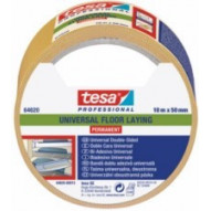 Cinta Adh 50mmx 10mt D/cara Moquetas Permanente Pp Bl Tesata