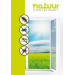 NATUUR Malla MOSQUITERA Ventanas Cierre Textil Macho/Hembra 130X150 CM Blanco NT125768