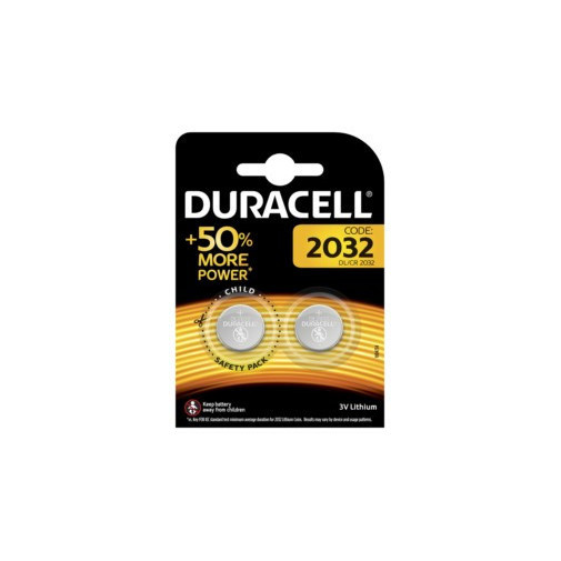Pila Boton 2032 Duracell 2 Pz