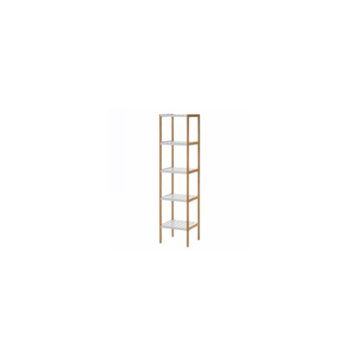 Estanteria Baño 5b 34x33x140cm Bambu/mdf Unimasa 0