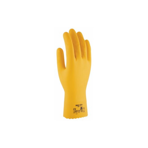 Guante Quimico M08 33cm 3l Latex Ama Duo Tex Floc. Rf-1 T-8