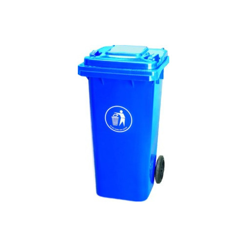 Contenedor Bas. 240 Lt C/rued Natuur Pl Azul Tapa Nt125871