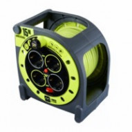 Enrollacable 3x1,5mm 15mt  3680v 230v  4t-tt Term. Interrupt