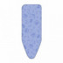 Funda Tabla Planchar 130x48 Cm Alg Pictos Azules Inofix 1 Pz