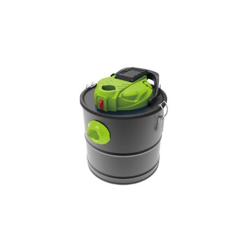 Aspirador 290x290x360mm Cenizas Qlima Neg/ver Aszb 1018 B/li