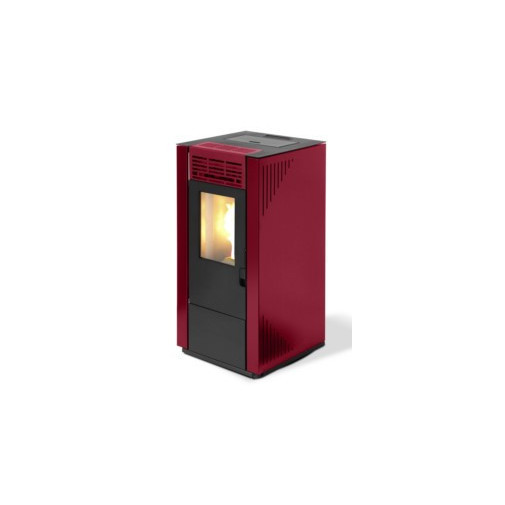 Estufa Pellets 47x47,6x89,9cm Tectro Ro Tbh 567 Rojo 6,7kw 1