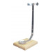 Imex El Zorro Soporte jamonero Vertical, INOX, 250 x 200 mm, (mm