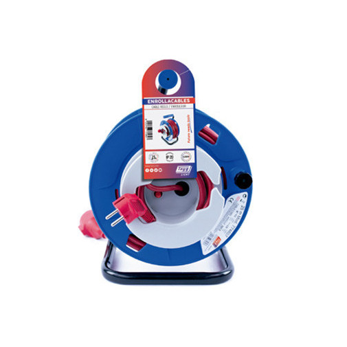 Enrollacable 3x1,5mm 25mt 3200w 240mm Ip20 Tt Base Aerea Tay