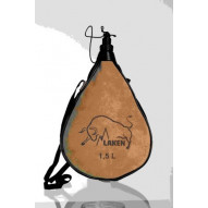 Bota Vino Recta 1,5lt Cuero-serraje Pocket Laken