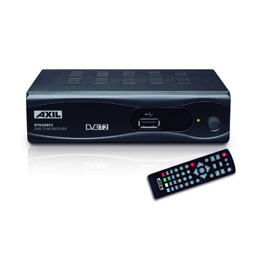 Receptor Tv Tdt T2 Euroconector Hd Hdmi Usb Axil
