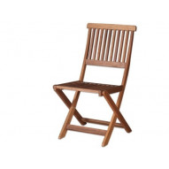 Silla Plegable S/brazos Madera