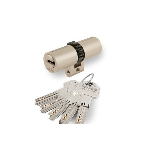 Cilindro Seg 33x33mm Corona 14d Mcm Niq Perfil Suizo Spr14n: