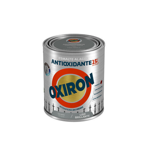 Esmalte Antioxi. Bri. 750 Ml Gr/per Ext. Liso Titan Oxiron A