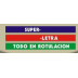 SUPER LETRA