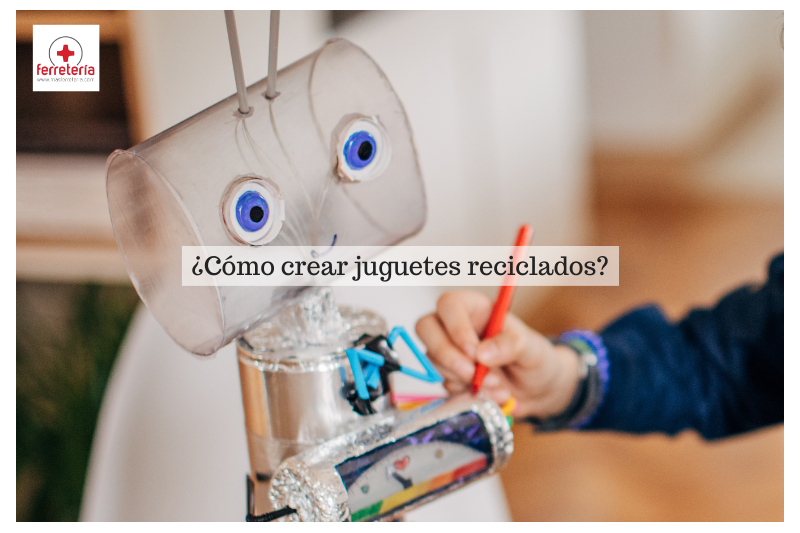 ¿Cómo crear juguetes reciclados?