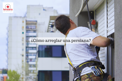 ¿Cómo arreglar una persiana?
