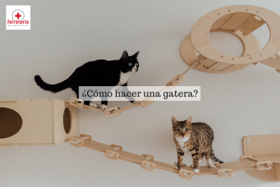 ¿Cómo hacer una gatera?