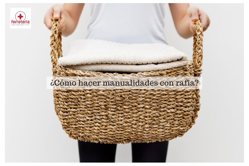 ¿Cómo hacer manualidades con rafia?