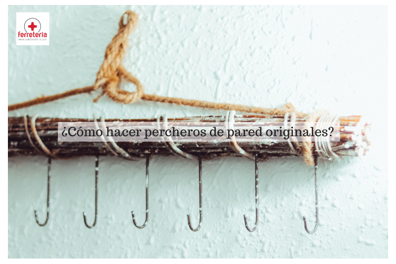 ¿Cómo hacer percheros de pared originales?