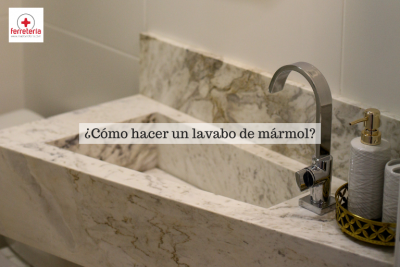 ¿Cómo hacer un lavabo de mármol?