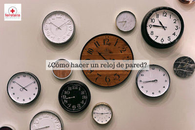 ¿Cómo hacer un reloj de pared?