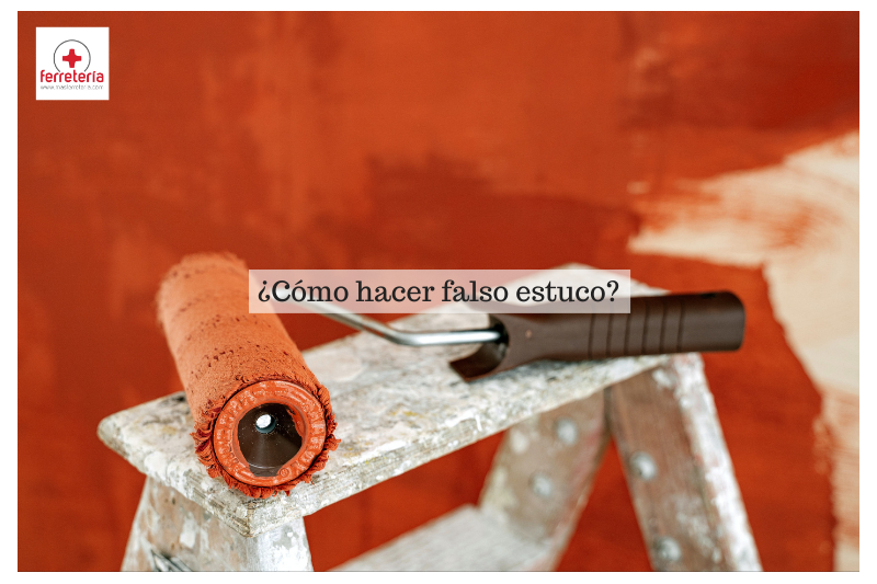 Decorar paredes con el método del falso estuco