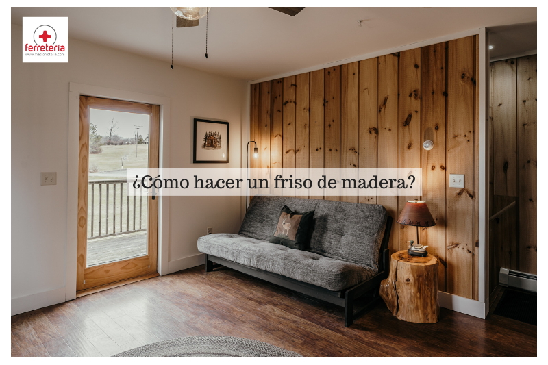 ¿Cómo hacer un friso de madera?