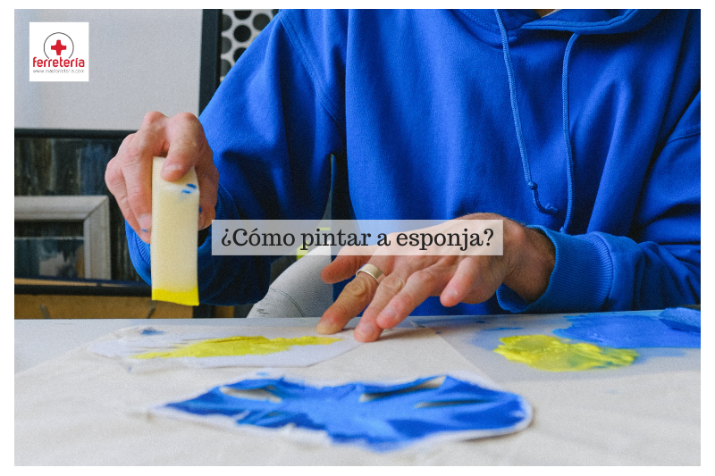 ¿Cómo pintar a esponja?