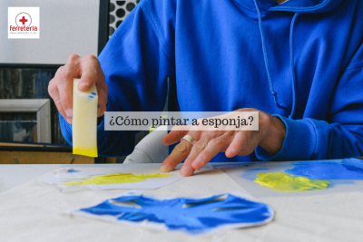 ¿Cómo pintar a esponja?