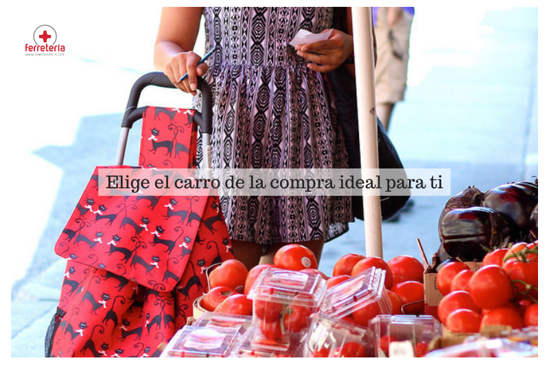 Elige el carro de la compra más apropiado para tus necesidades