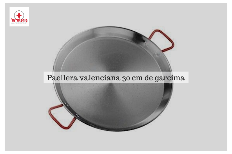 Paellera valenciana 30 cm de garcima
