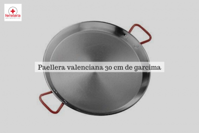 Paellera valenciana 30 cm de garcima
