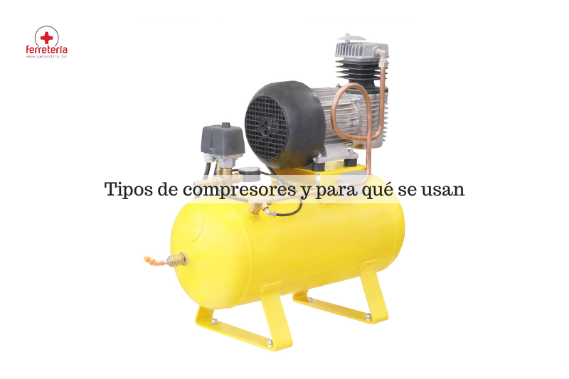 Tipos de compresores existentes y para qué se usa cada uno