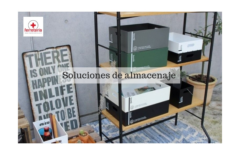 Las mejores soluciones de almacenaje en el hogar