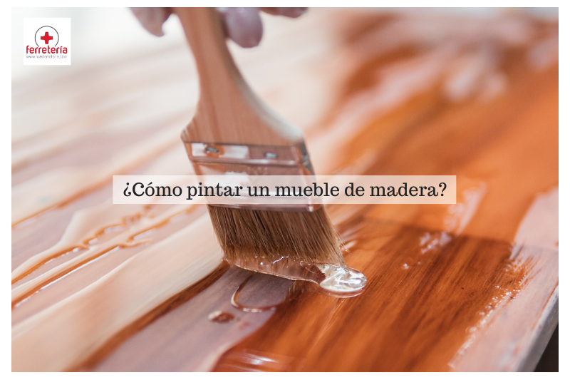 Cómo pintar un mueble de madera