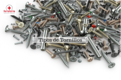 ¿Qué tipos de tornillos existen?